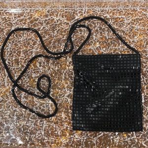 Black Beaded Evening Bag